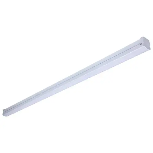 SATCO LED 4 Ft. Connectable Strip Light 30 Watt CCT Selectable White Finish 120v SATCO LED 4 Ft. Connectable Strip Light 30 Watt CCT Selectable White Finish 120v