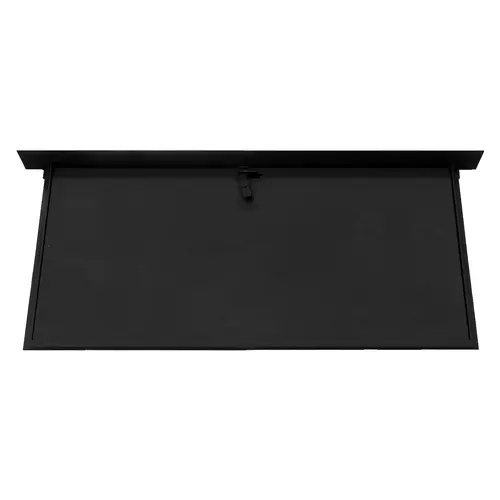 Foundation Access Door, Steel, Black