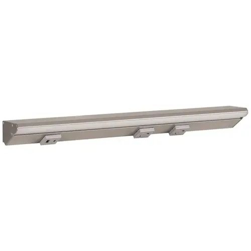 18-1/2" RM USB Series Lighted Power Strip, 600 Lm/Ft Higher Output, Satin Nickel finish, Grey receptacles, Tunable-White 2700K 5000K 18-1/2" RM USB Series Lighted Power Strip, 600 Lm/Ft Higher Output, Satin Nickel finish, Grey receptacles, Tunable-White 2700K 5000K