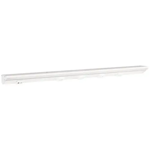 30-1/2" RM USB Series Lighted Power Strip, 600 Lm/Ft Higher Output, White finish, White receptacles, Tunable-White 2700K 5000K 30-1/2" RM USB Series Lighted Power Strip, 600 Lm/Ft Higher Output, White finish, White receptacles, Tunable-White 2700K 5000K