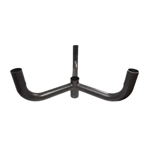 Triple Bullhorn Tenon for 3 fixtures-120 Degree Round Dark Bronze Triple Bullhorn Tenon for 3 fixtures-120 Degree Round Dark Bronze