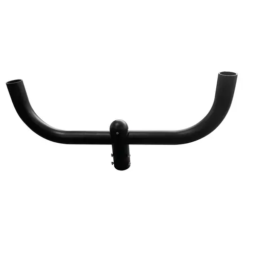 180 Degree Round Double Bullhorn Tenon for 2 fixtures Dark Bronze 180 Degree Round Double Bullhorn Tenon for 2 fixtures Dark Bronze