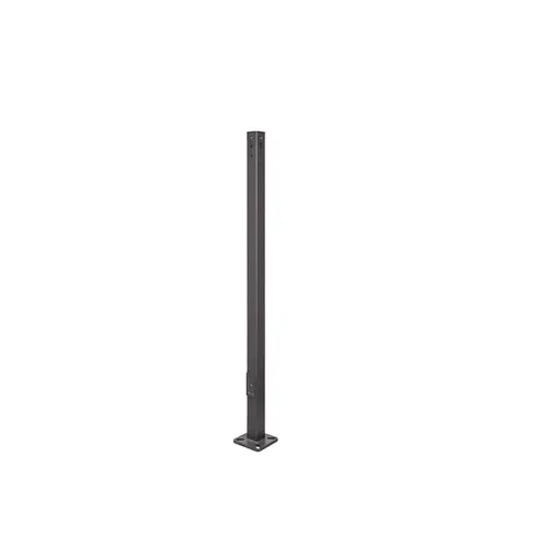 20ft 4*4 inch Square Steel Light Pole 11 Gauge Dark Bronze
