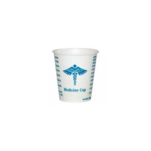 3oz Paper Medicine Cups Waxed 100/PK