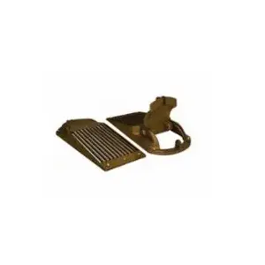 Groco ASC-6000 Bronze Slotted Hull Scoop Strainer with Access Door for up to 4" Thru-Hull
