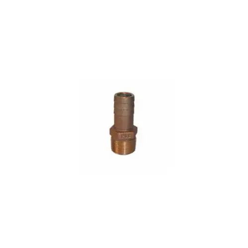 5" NPT Bronze Pipe to Hose Fitting, 5" Hose ID 5" NPT Bronze Pipe to Hose Fitting, 5" Hose ID