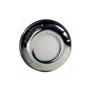 Lumitec 101138 Aurora Dome Dim 10-30VDC SS Finish White/Blue