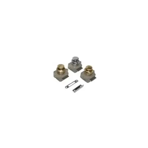 Push Button Rim Latch 1- 15/16" Polish Chrome Push Button Rim Latch 1- 15/16" Polish Chrome