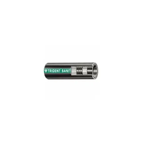 1-1/2", 50 ft, BLACK SANITATION HOSE 1-1/2", 50 ft, BLACK SANITATION HOSE