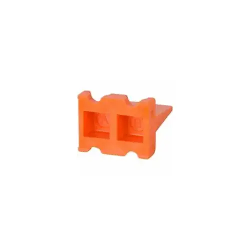 DTP Series Wedgelock, Orange, 4-Way Receptacle DTP Series Wedgelock, Orange, 4-Way Receptacle