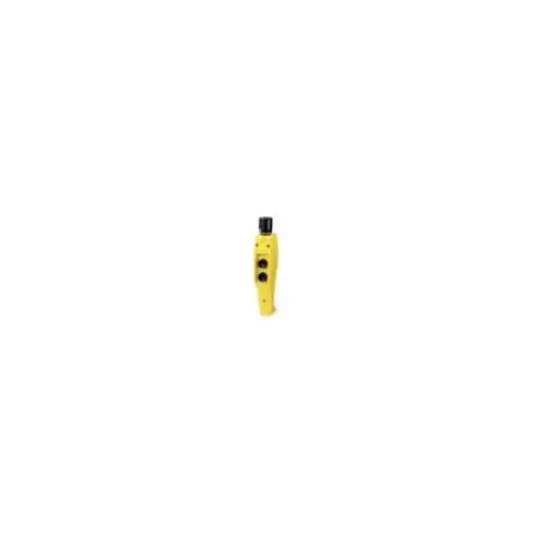 2-Button Compact On/Off Switch 240VAC Yellow