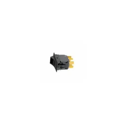 Rocker Switch SPDT Mo/ Off/On Spade Term Black Rocker Switch SPDT Mo/ Off/On Spade Term Black