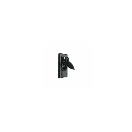 Marine Cable TV Outlet Black