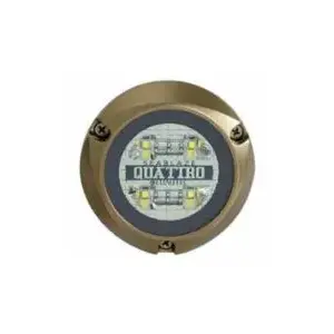 Lumitec 101511 SeaBlaze Quattro Under water 10-30VDC Brnz W/B