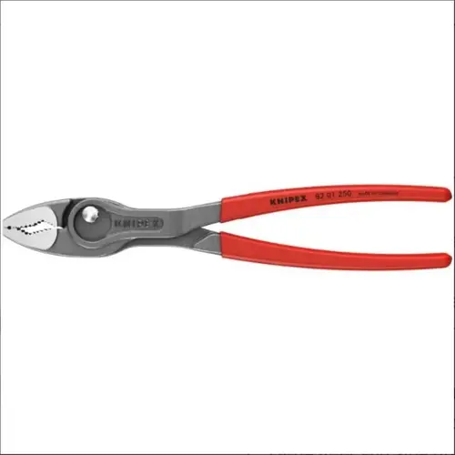 Slip Joint Pliers 10" Chrome Vanadium Steel TwinGrip Red Slip Joint Pliers 10" Chrome Vanadium Steel TwinGrip Red