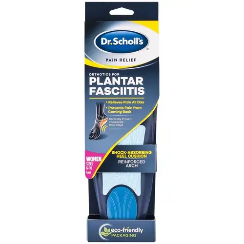 Insoles Plantar Fascitis Women's 6-10 Blue Blue Insoles Plantar Fascitis Women's 6-10 Blue Blue