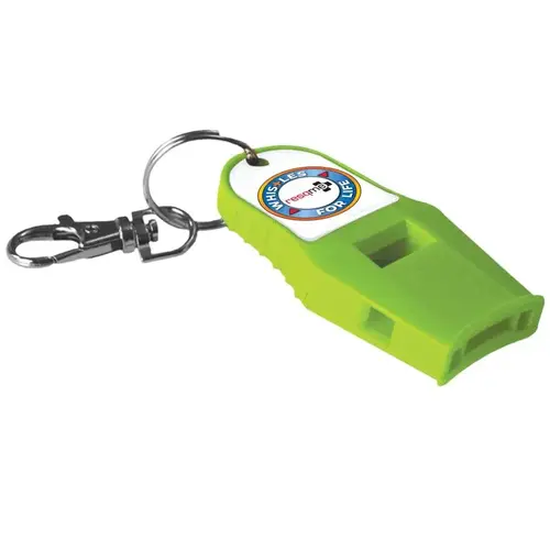 Whistle Green 1" H X 2" W X 5" L Green