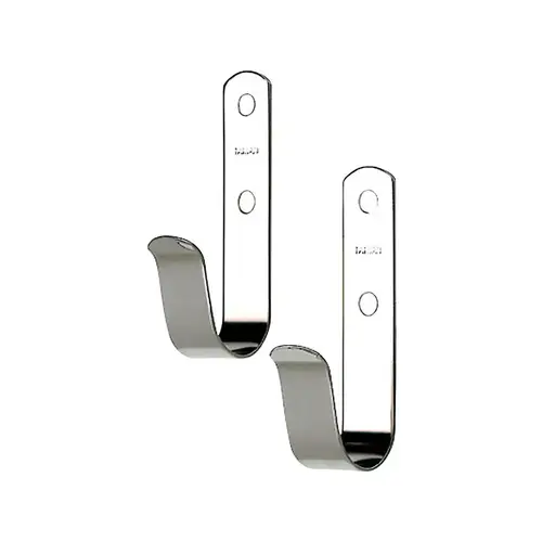 Boat Hook Holders Polished Stainless Steel 3-1/2" L X 1" W Polished