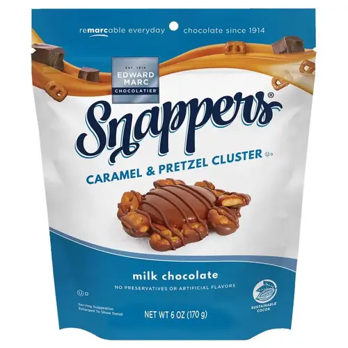 Chocolate Candies Snappers Milk 6 oz Chocolate Candies Snappers Milk 6 oz
