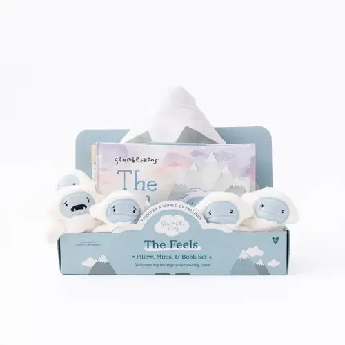 Pillow & Book Set The Feels Assorted 8 pc Assorted