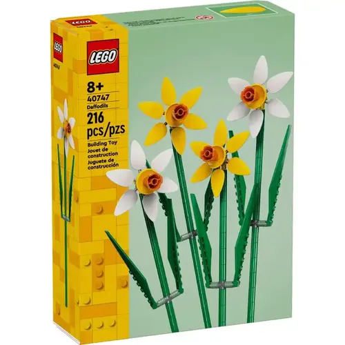 Building Set Botanicals Daffodils Multicolor 216 pc Multicolor