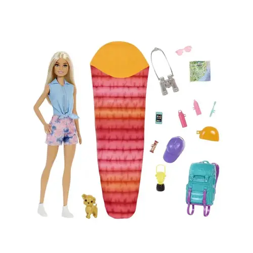 Doll Malibu Camping Multicolored Multicolored Doll Malibu Camping Multicolored Multicolored