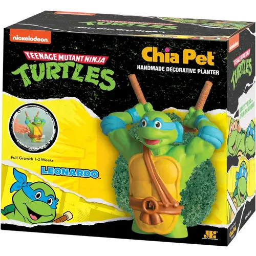 Decorative Planter Teenage Mutant Ninja Turtle Clay Multicolored - pack of 16