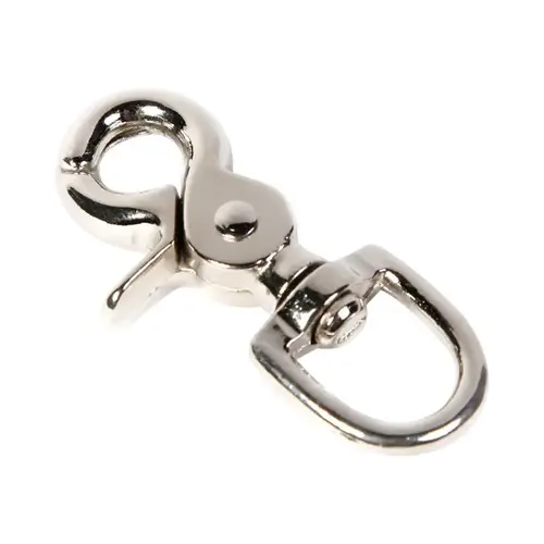Trigger Snap .375" D X 2.5" L Nickel-Plated Steel 30 lb Nickel-Plated Trigger Snap .375" D X 2.5" L Nickel-Plated Steel 30 lb Nickel-Plated