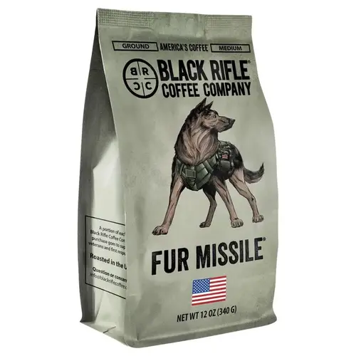 Ground Coffee Fur Missile - pack of 6
