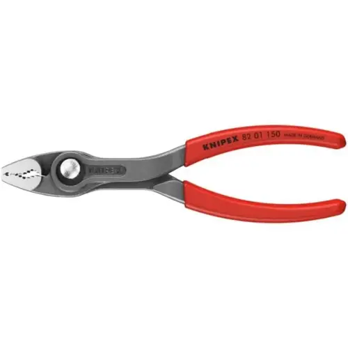 Slip Joint Pliers 6" Chrome Vanadium Steel TwinGrip Red Slip Joint Pliers 6" Chrome Vanadium Steel TwinGrip Red