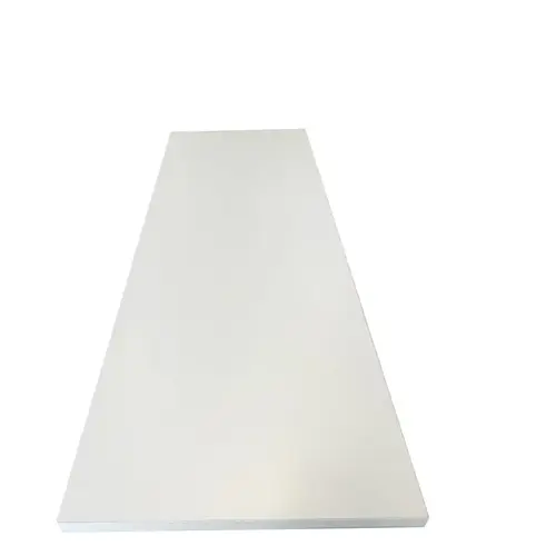 Shelf Board 0.63" H X 10" W X 23.6" D White Wood White Shelf Board 0.63" H X 10" W X 23.6" D White Wood White