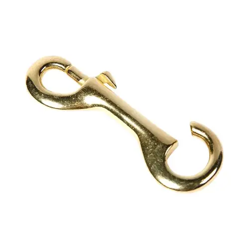 Bolt Snap Bronze 70 lb Yellow - pack of 10 Bolt Snap Bronze 70 lb Yellow - pack of 10