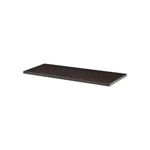 Dolle 55190 Shelf Board Lite .75" H X 31.5" W X 9.8" D Espresso Wood Melamine