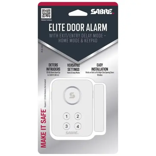 Door Alarm Battery Powered Indoor White White Door Alarm Battery Powered Indoor White White