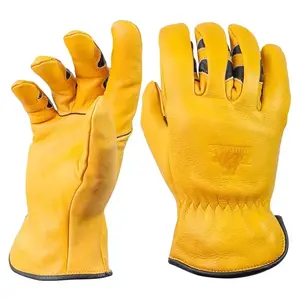 Bear Knuckles HD361-L Driver Gloves Yellow L Yellow