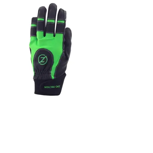 Work Gloves Men's Black/Lime One Size Fits Most Black/Lime Work Gloves Men's Black/Lime One Size Fits Most Black/Lime