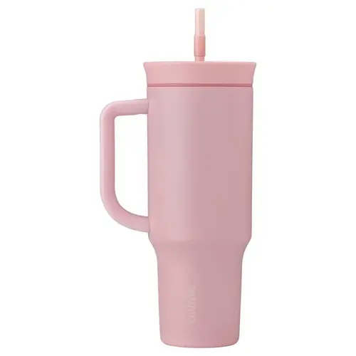 Insulated Straw Tumbler 40 oz Rose Quartz BPA Free Rose Quartz Insulated Straw Tumbler 40 oz Rose Quartz BPA Free Rose Quartz