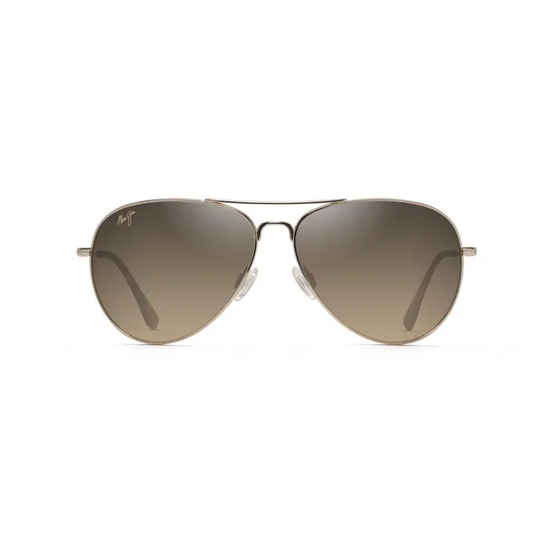 Maui Jim Sunglasses Mavericks Unisex Gold Frame Gold Frame Unisex HCL Bronze Lens Gold Fr 603429022112