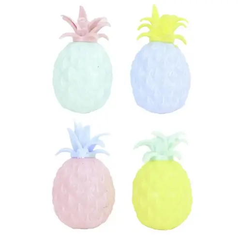 Squeezy Pineapple Assorted Assorted - pack of 12 Squeezy Pineapple Assorted Assorted - pack of 12