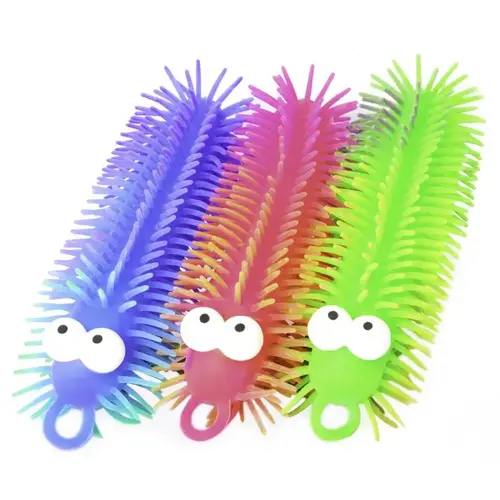 Large Puffer Caterpillar Assorted Assorted - pack of 12 Large Puffer Caterpillar Assorted Assorted - pack of 12