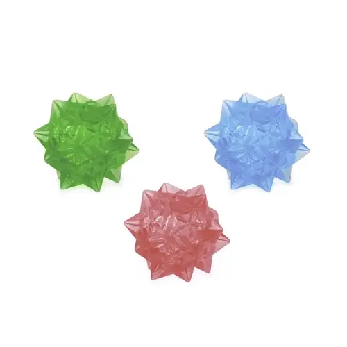 Light Up Bouncy Crystal Ball Assorted Assorted - pack of 12