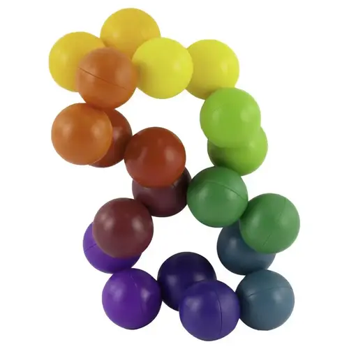 Rainbow Fidget Multicolored Multicolored - pack of 12