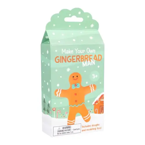 Dough Craft Set Make Your Own Gingerbread Man Brown Brown Dough Craft Set Make Your Own Gingerbread Man Brown Brown