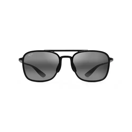 Sunglasses Keokea Unisex Black Frame Neutral Grey Lens Polarized