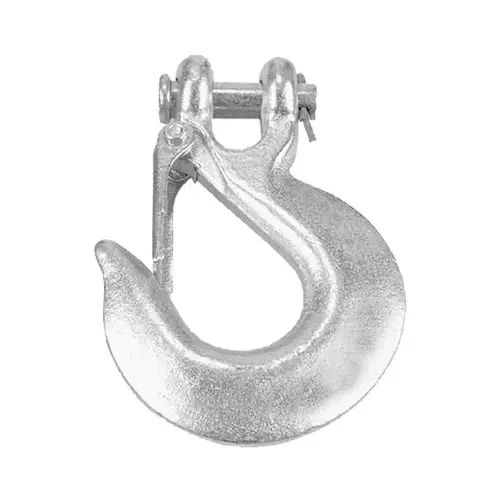.25" H Clevis Slip Hook Slip Hook 2600 lb Zinc Plated .25" H Clevis Slip Hook Slip Hook 2600 lb Zinc Plated