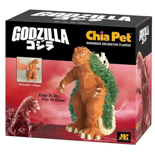 Decorative Planter Godzilla Clay Multicolored