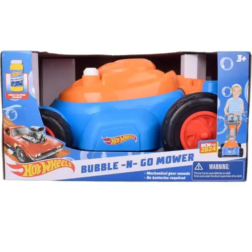 Bubble N Go Mower Blue/Orange Blue/Orange Bubble N Go Mower Blue/Orange Blue/Orange