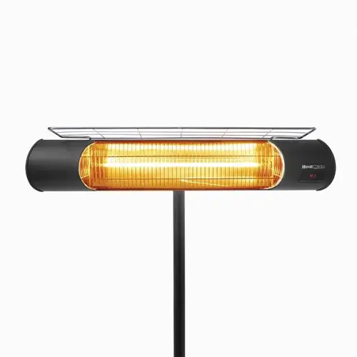 Graphite Heater Electric Patio Black