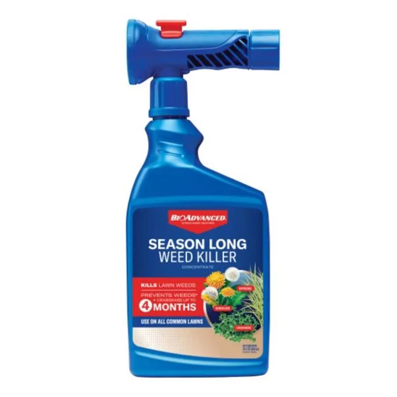 BioAdvanced Killer + Preventer Season Long Weed RTS Hose-End Concentrate 32 fl. oz. 820186B BioAdvanced Killer + Preventer Season Long Weed RTS Hose-End Concentrate 32 fl. oz. 820186B