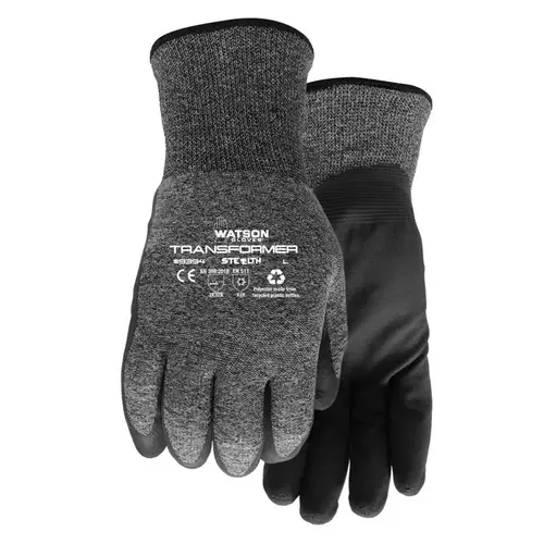 Cold Weather Gloves L Polyester Stealth Transformer Black Black